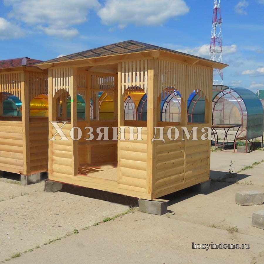 беседка 3х3 метра