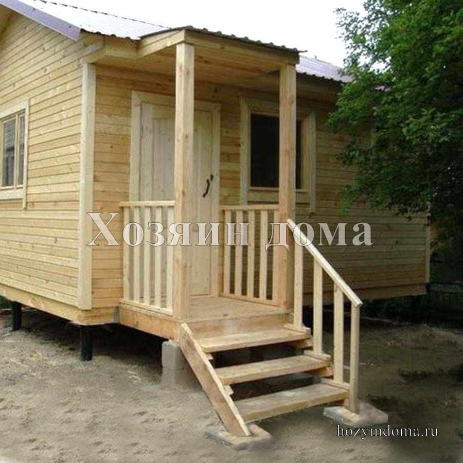 крыльцо для дачного дома