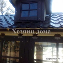 беседка закрытая