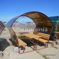 беседка металлическая