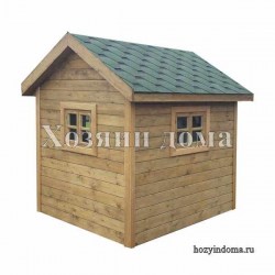 детский игровой домик из дерева