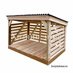 Сарай для хранения дров