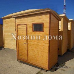 хозблок деревянный односекционный