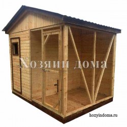 Курятник утепленный на 10 кур