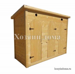 хозблок с туалетом и душем