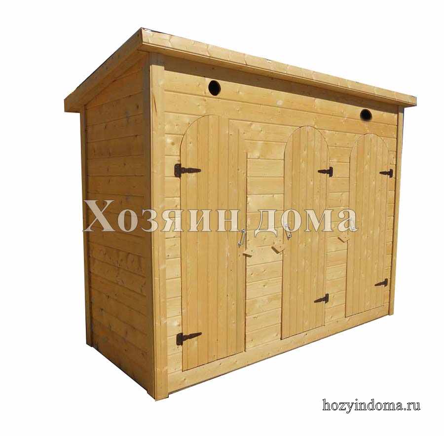 хозблок с туалетом и душем